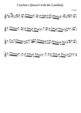 Carolan's Quarrel with the Landlady