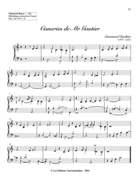 2 Harpsichord Pieces from Bauyn Manuscript