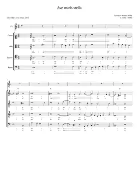 Ave maris stella (odd verses)