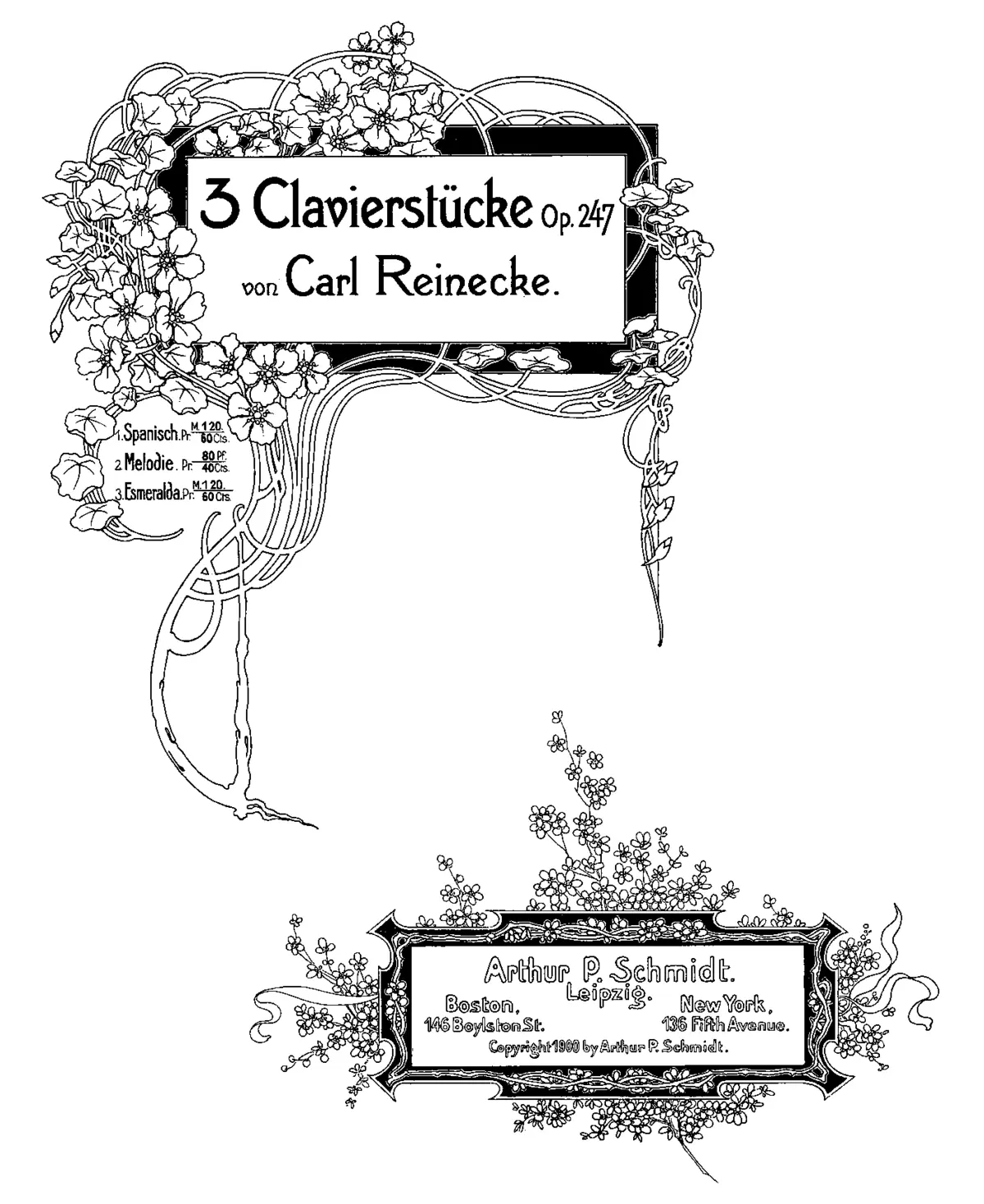 3 Klavierstücke - Page 1