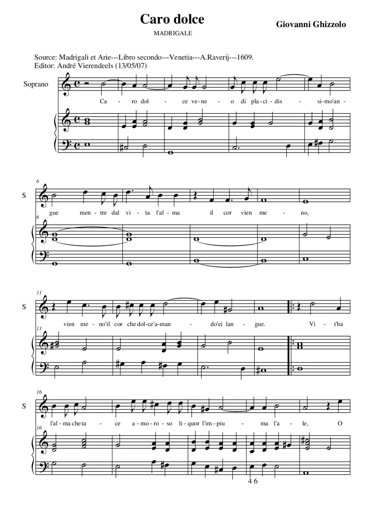Caro dolce - Page 1