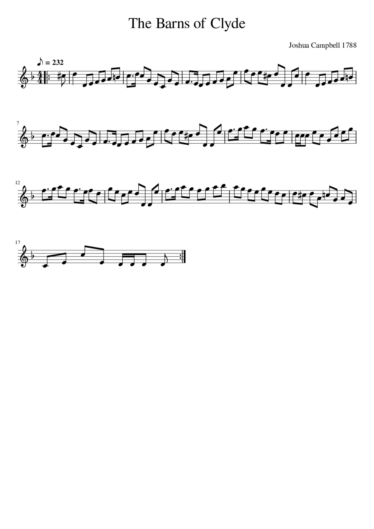 The Barns of Clyde - Page 1