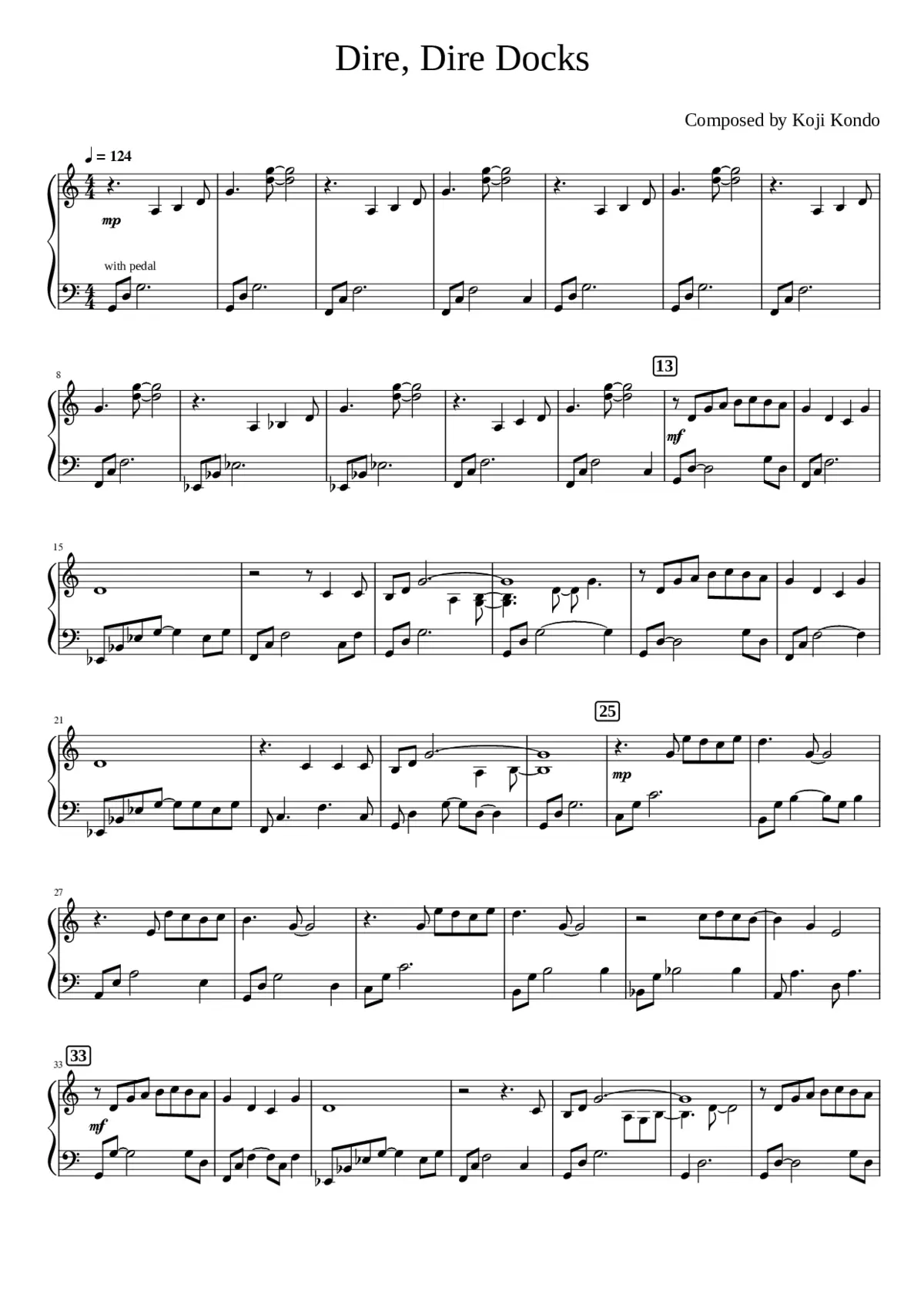 Dire Dire Docks - Page 1