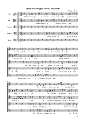 Quand'io scorgo i larvati basilischi