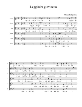 Leggiadra giovinetta