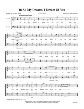 In all my dreams I dream of you