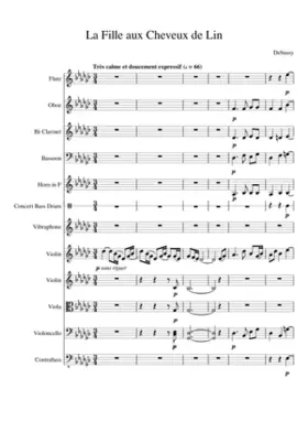 La Fille aux Cheveux de Lin