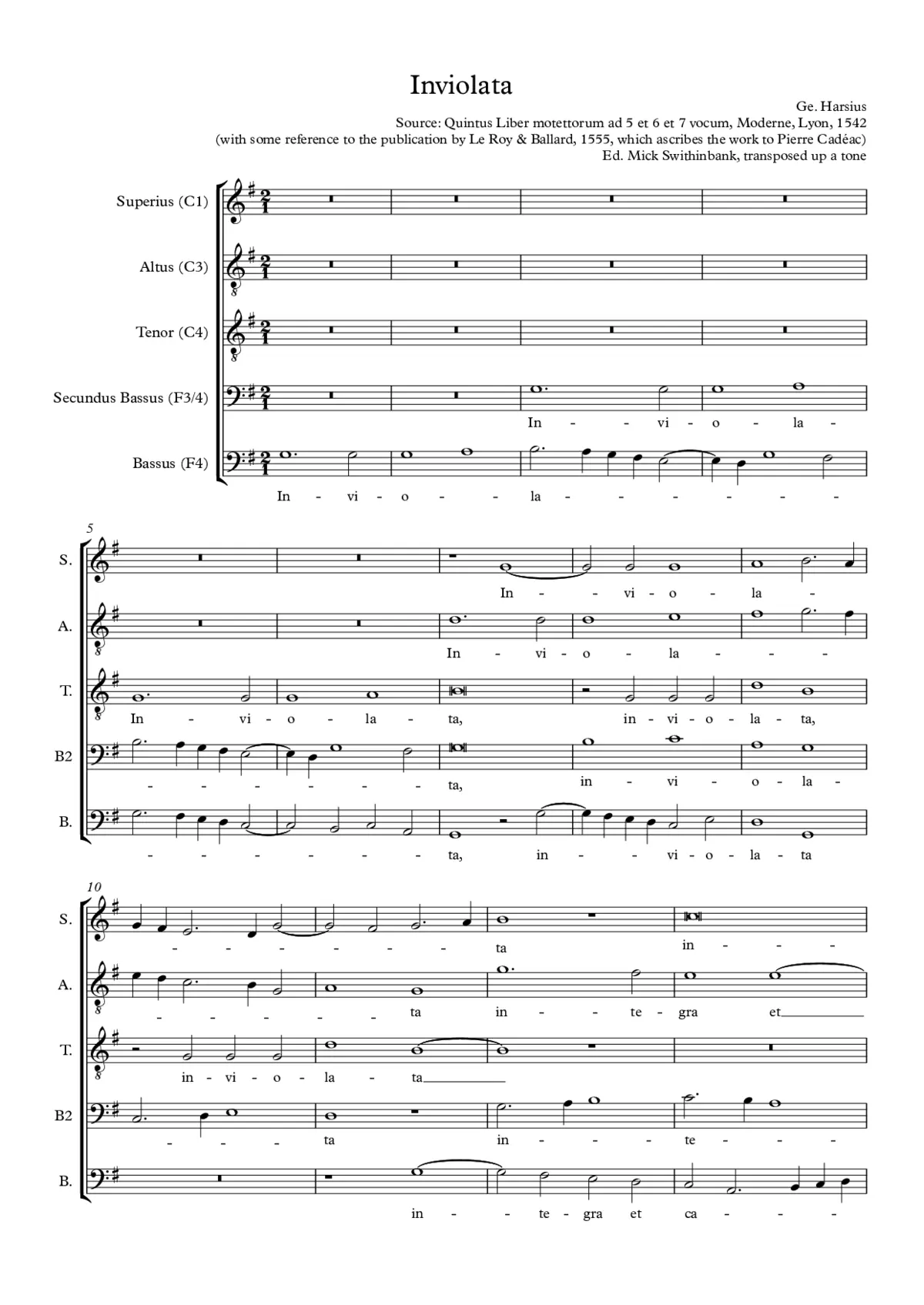 Inviolata - Page 1