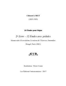 24 Études pour orgue