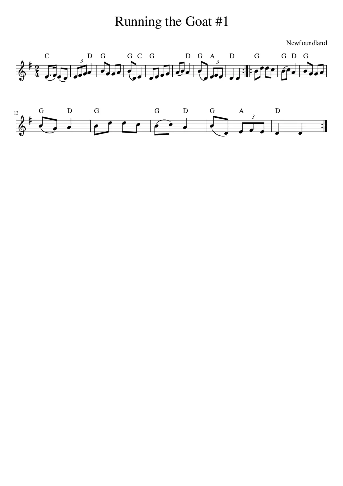 Running the Goat 1 - Page 1