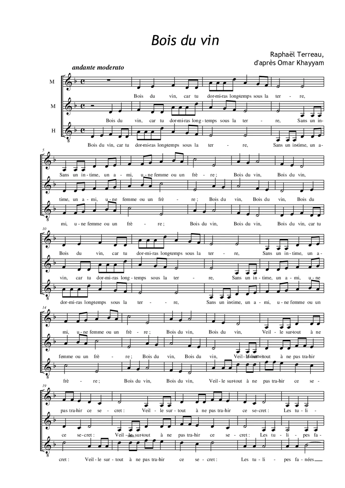 Bois du vin - Page 1