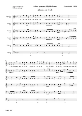 Adeste quotquot diligitis Jesum