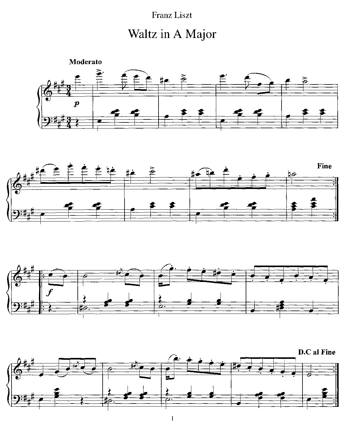 2 Waltzes - Page 1