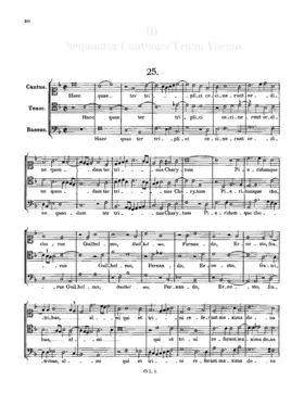 Haec quae ter triplici cecinerunt