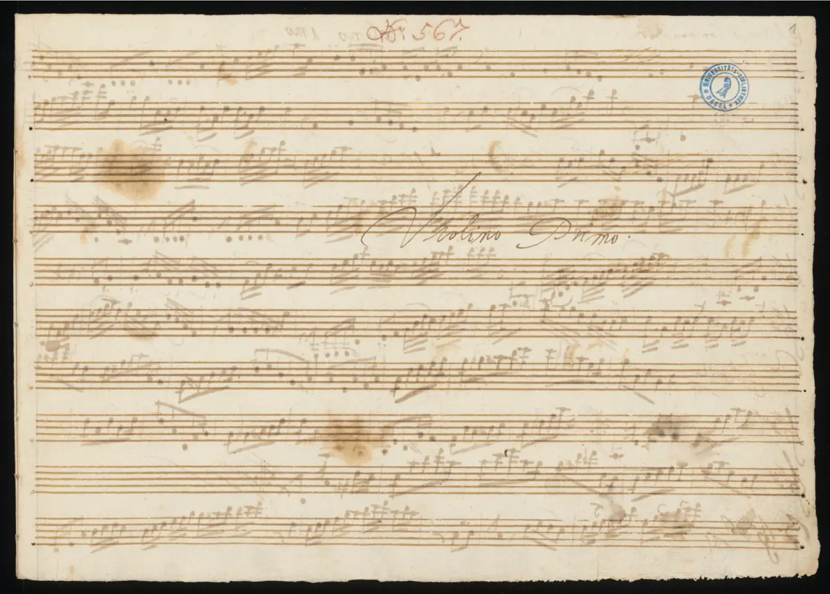 Divertimento in D major - Page 1