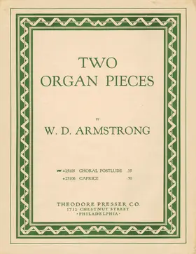 Two Organ Pieces