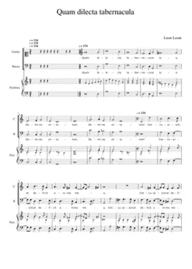 Quam dilecta tabernacula