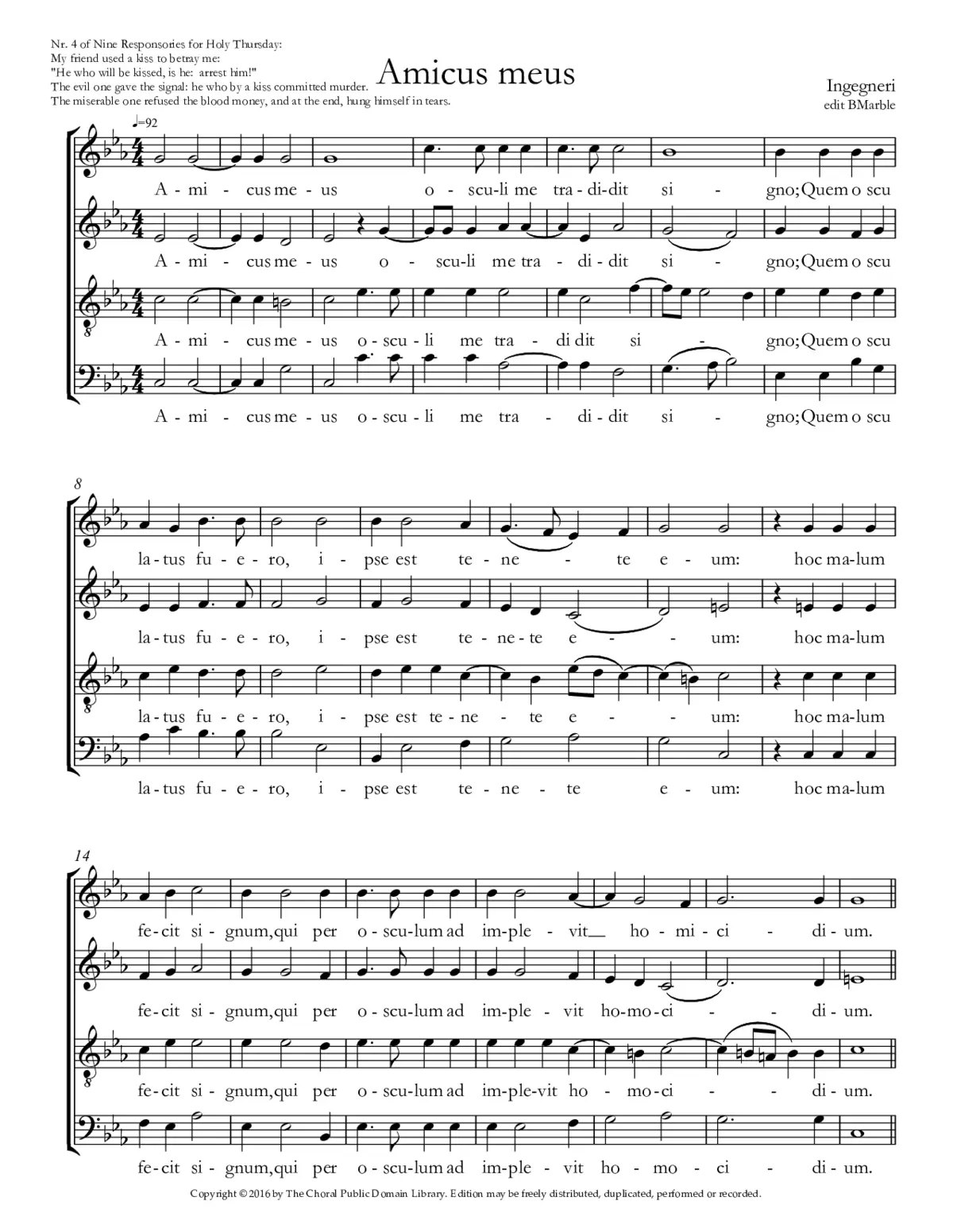 Amicus meus osculi - Page 1