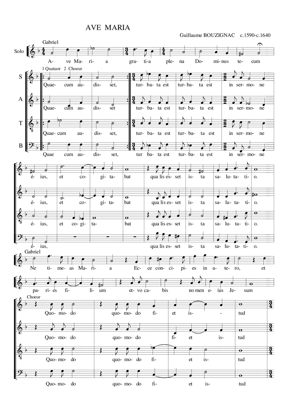 Ave Maria - Page 1