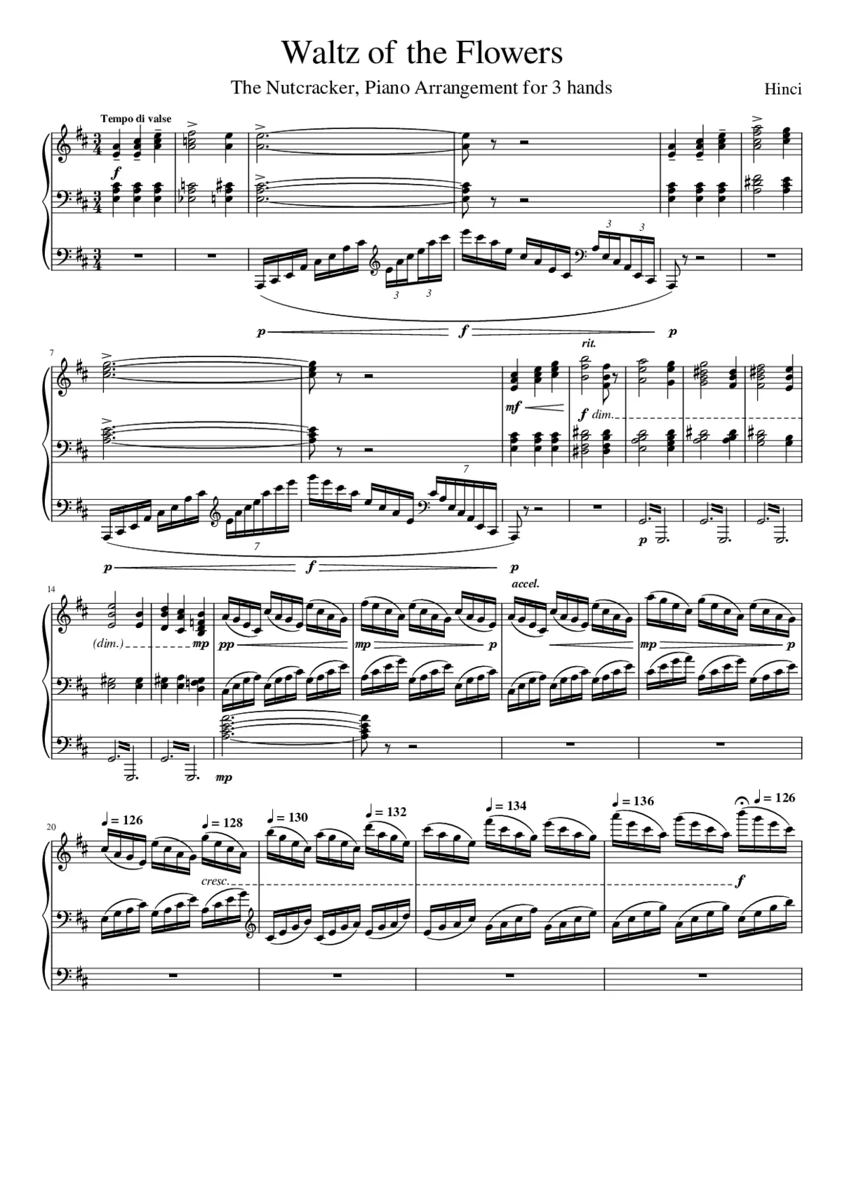 The Nutcracker (ballet) Op.71 - Page 1