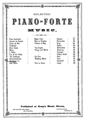 2 Styriennes originales et une Mazurka