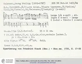 Concerto for Recorder and Flute