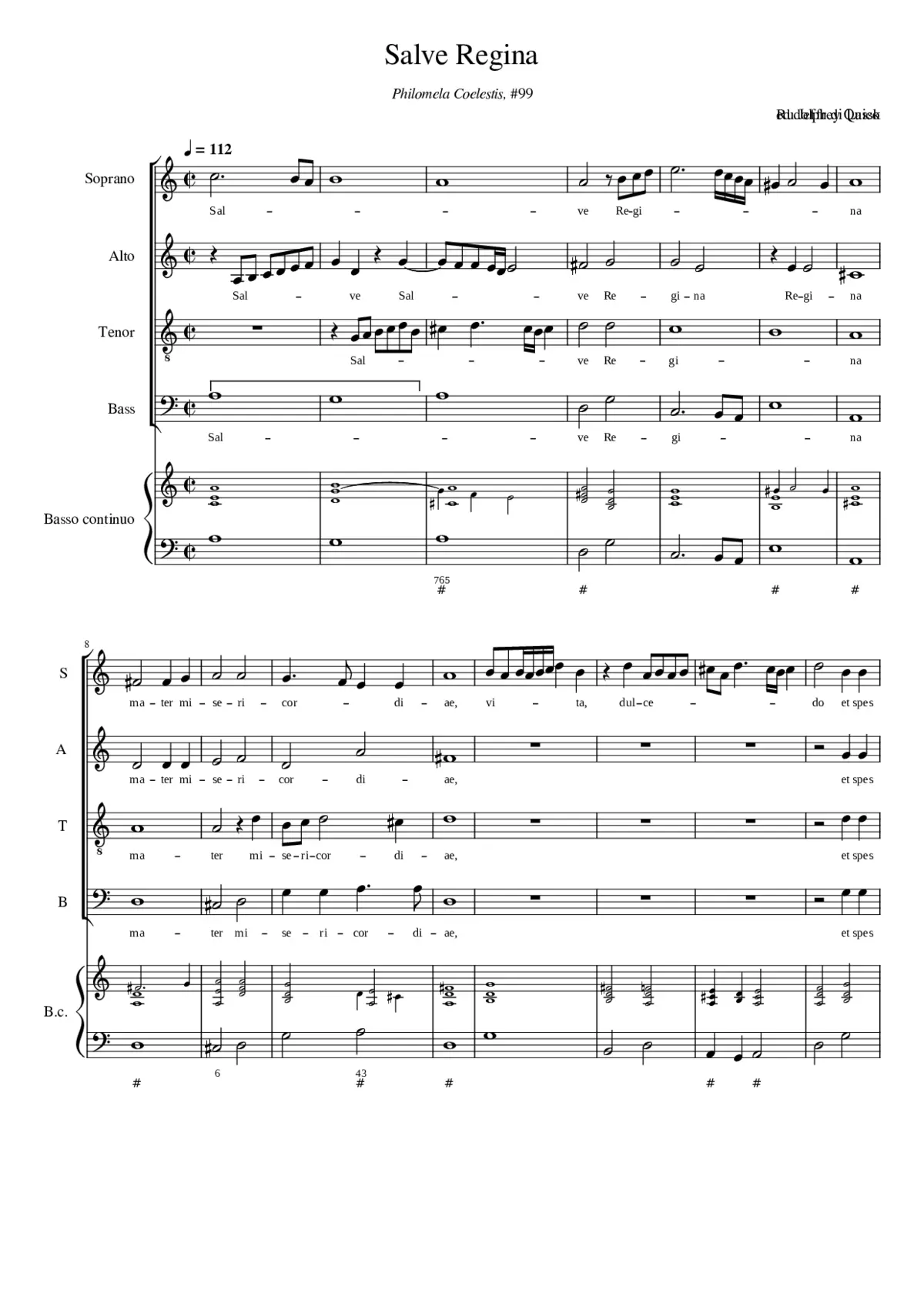 Salve Regina - Page 1