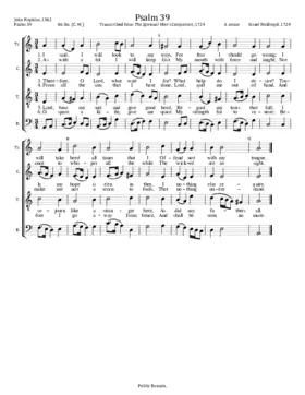 Psalm 39