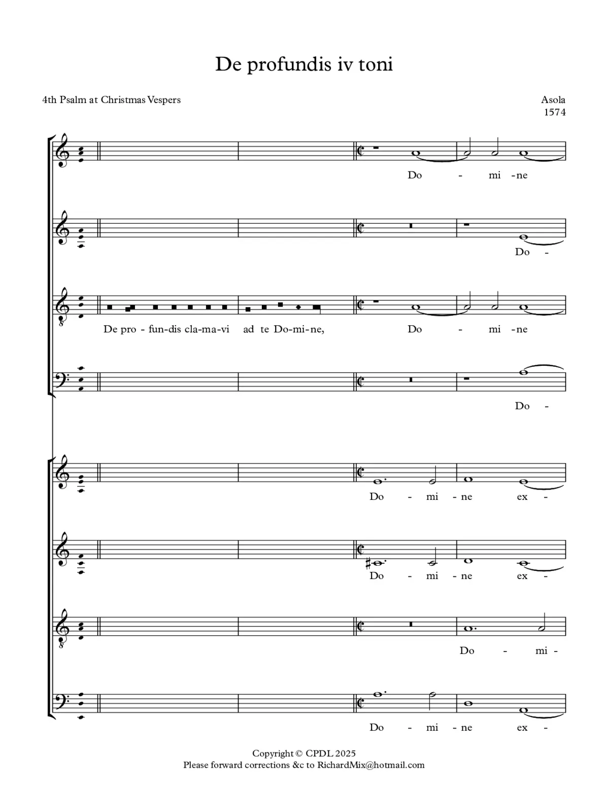 De profundis - Page 1