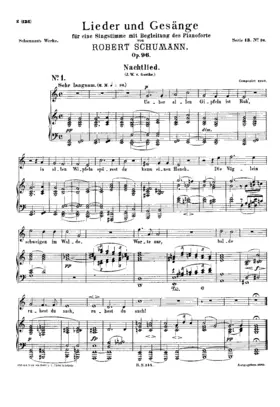 Lieder und Gesänge, Vol.IV, Op.96