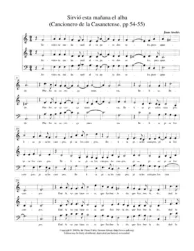 Sirvió esta mañana el alba