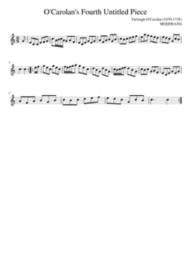 O'Carolan's Fourth Untitled Piece