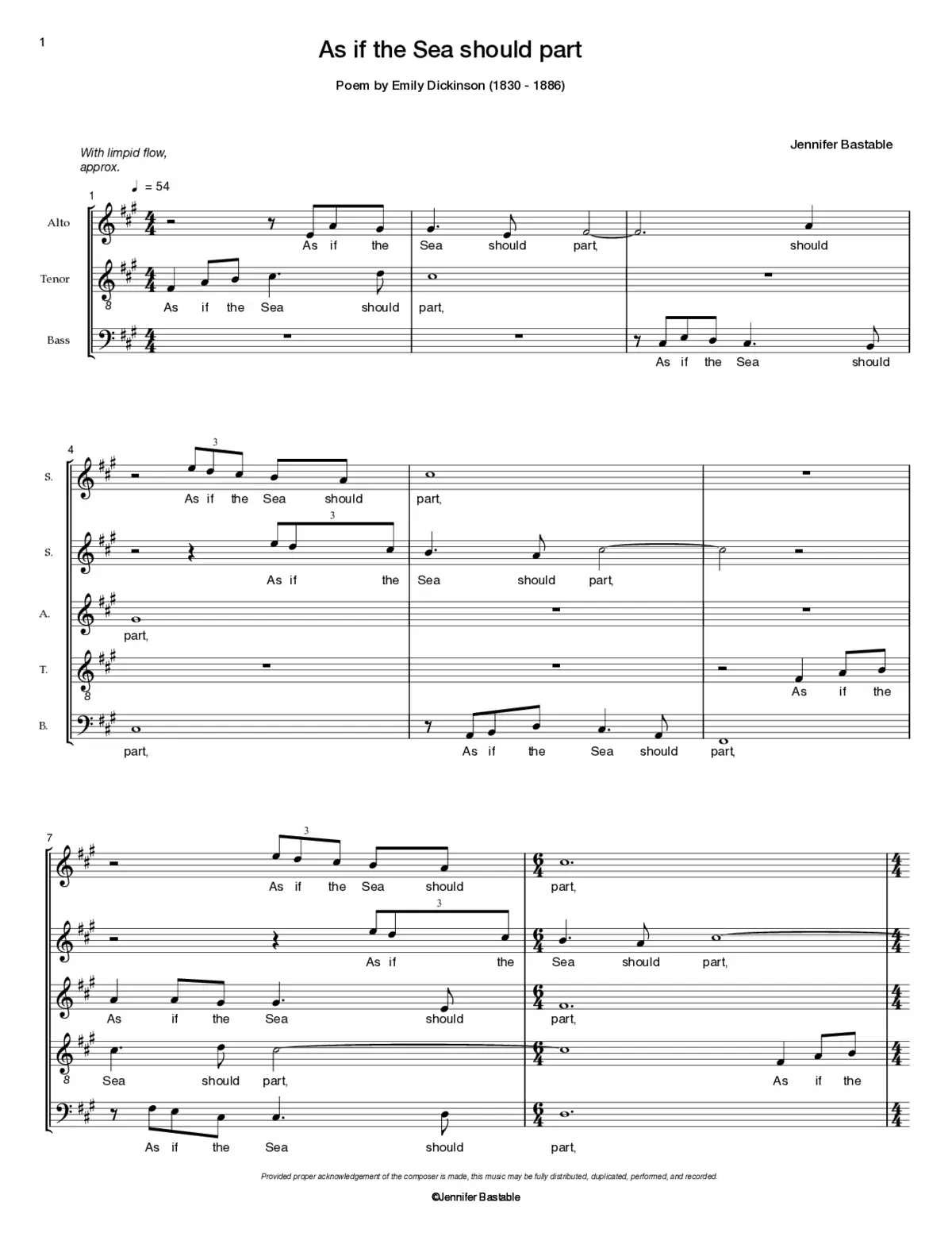 As if the Sea should part - Page 1