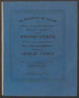 Fantaisie pour le piano sur Les Diamans de la Couronne