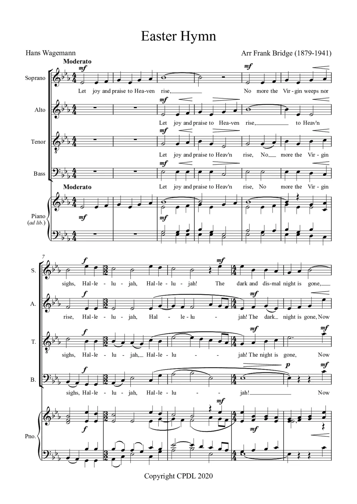 Easter Hymn - Page 1