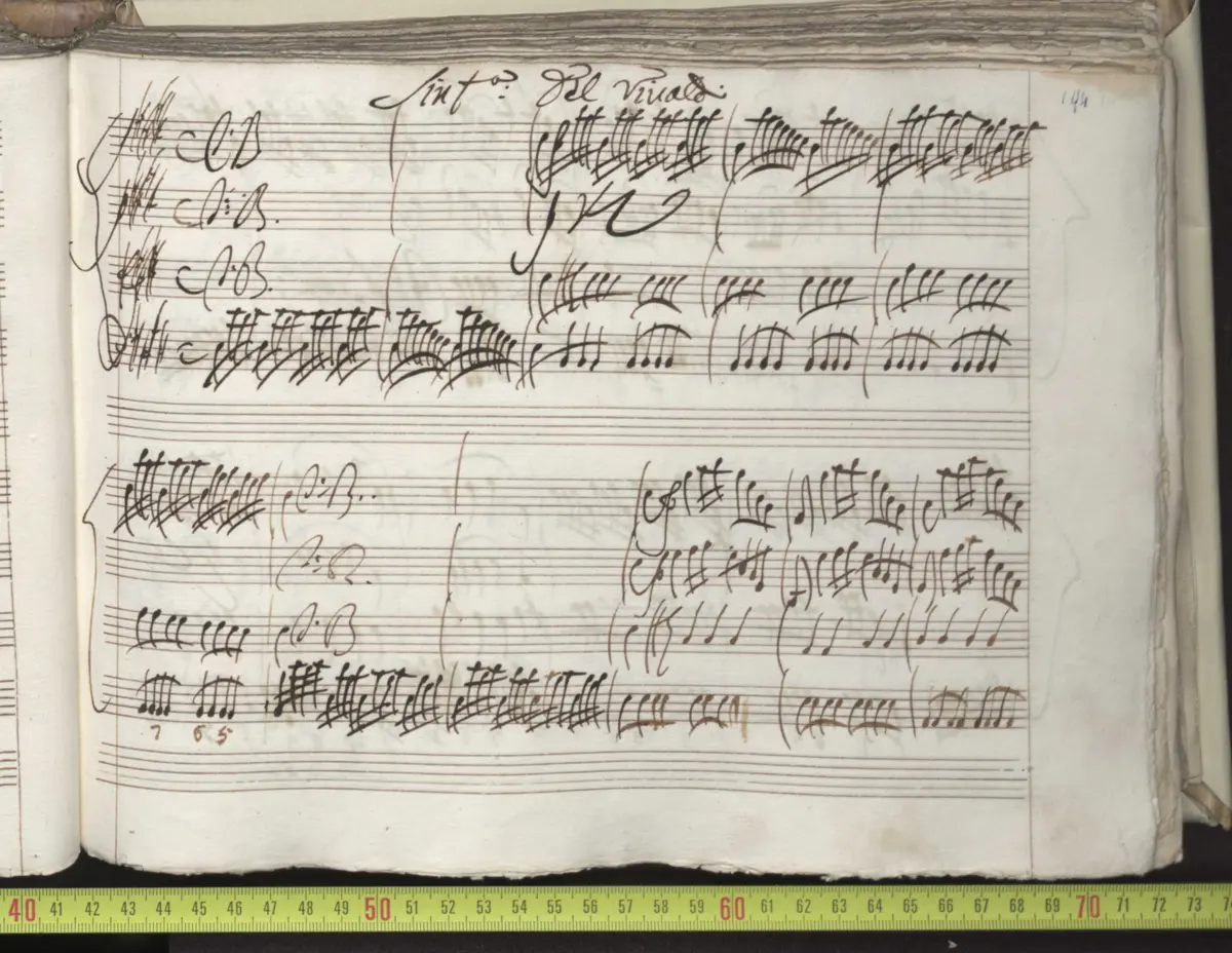 Sinfonia in E major - Page 1