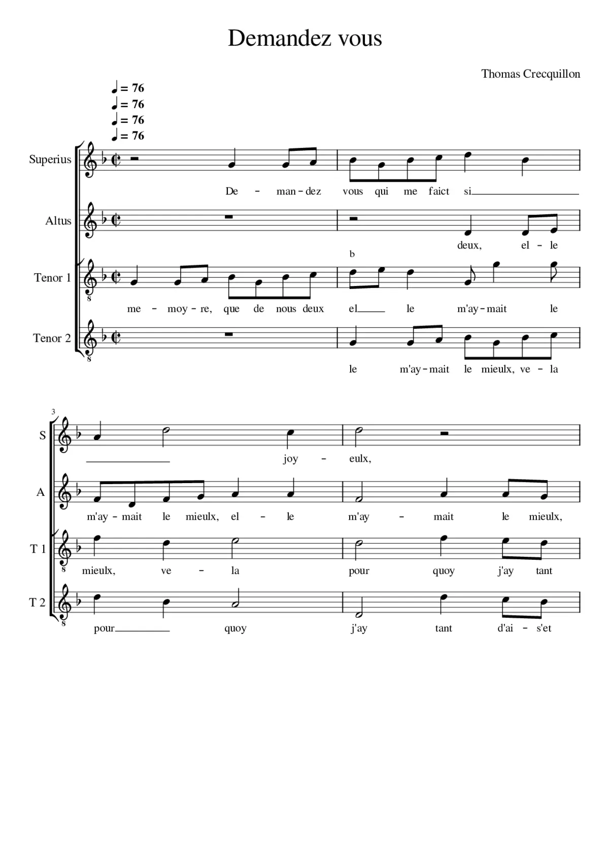 Demandez vous - Page 1