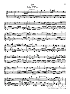 Air in C major, HWV 597
