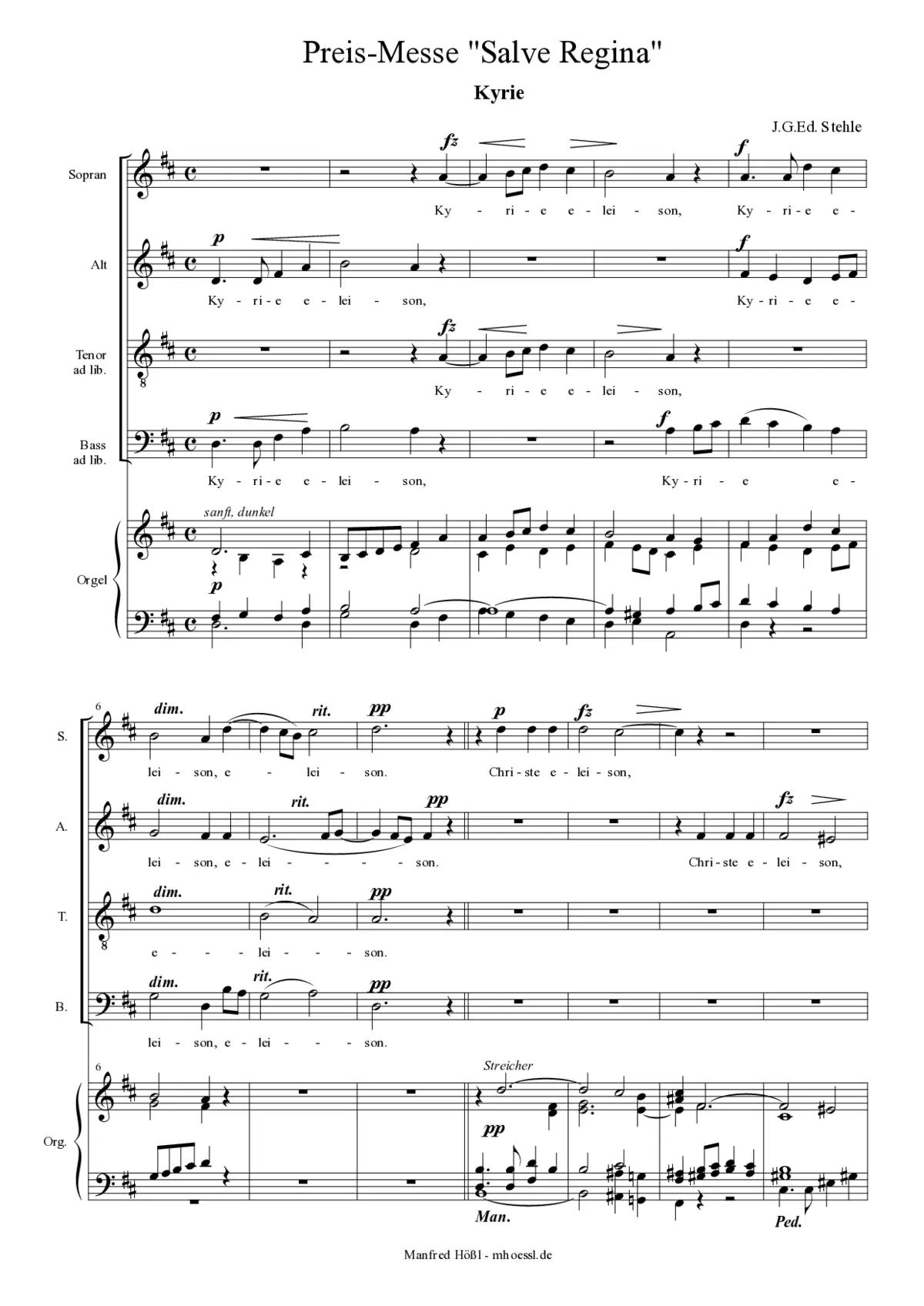Missa Salve Regina - Page 1