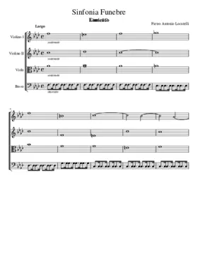 Sinfonia funebre in F minor D.2.2
