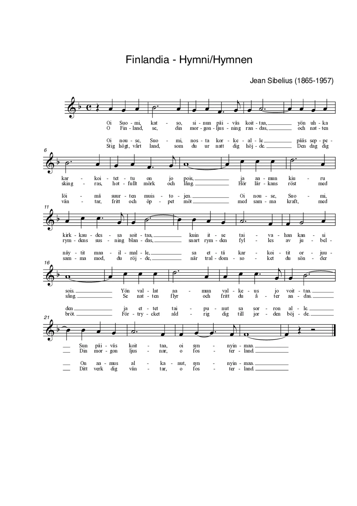 Finlandia - Page 1