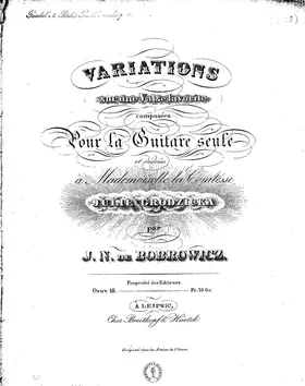 Variations sur une valse favorite