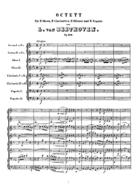 Wind Octet in E-flat major