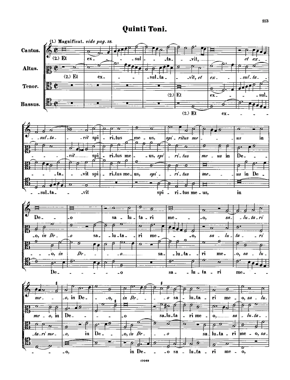 Magnificat quinti toni - Page 1
