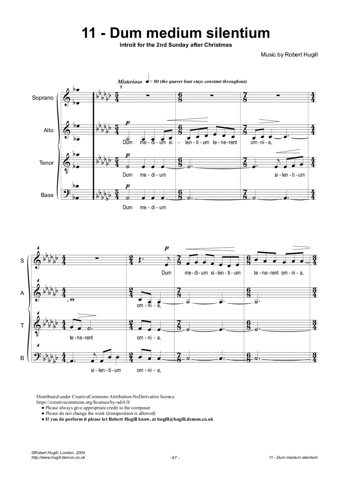 Dum medium silentium - Page 1