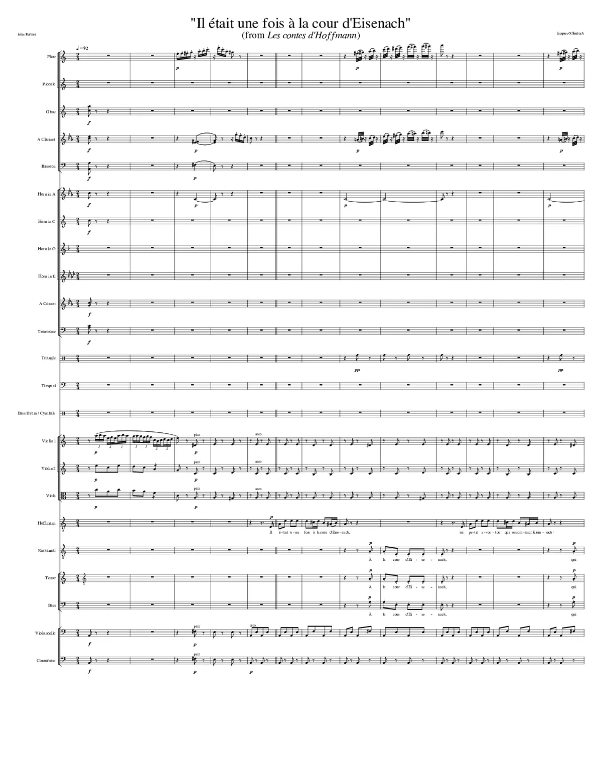 Les contes d'Hoffmann - Page 1