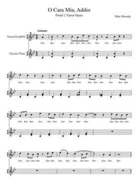 portal - turret opera cara mia