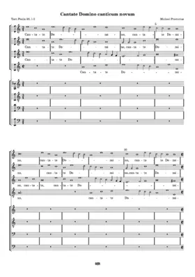 Cantate Domino