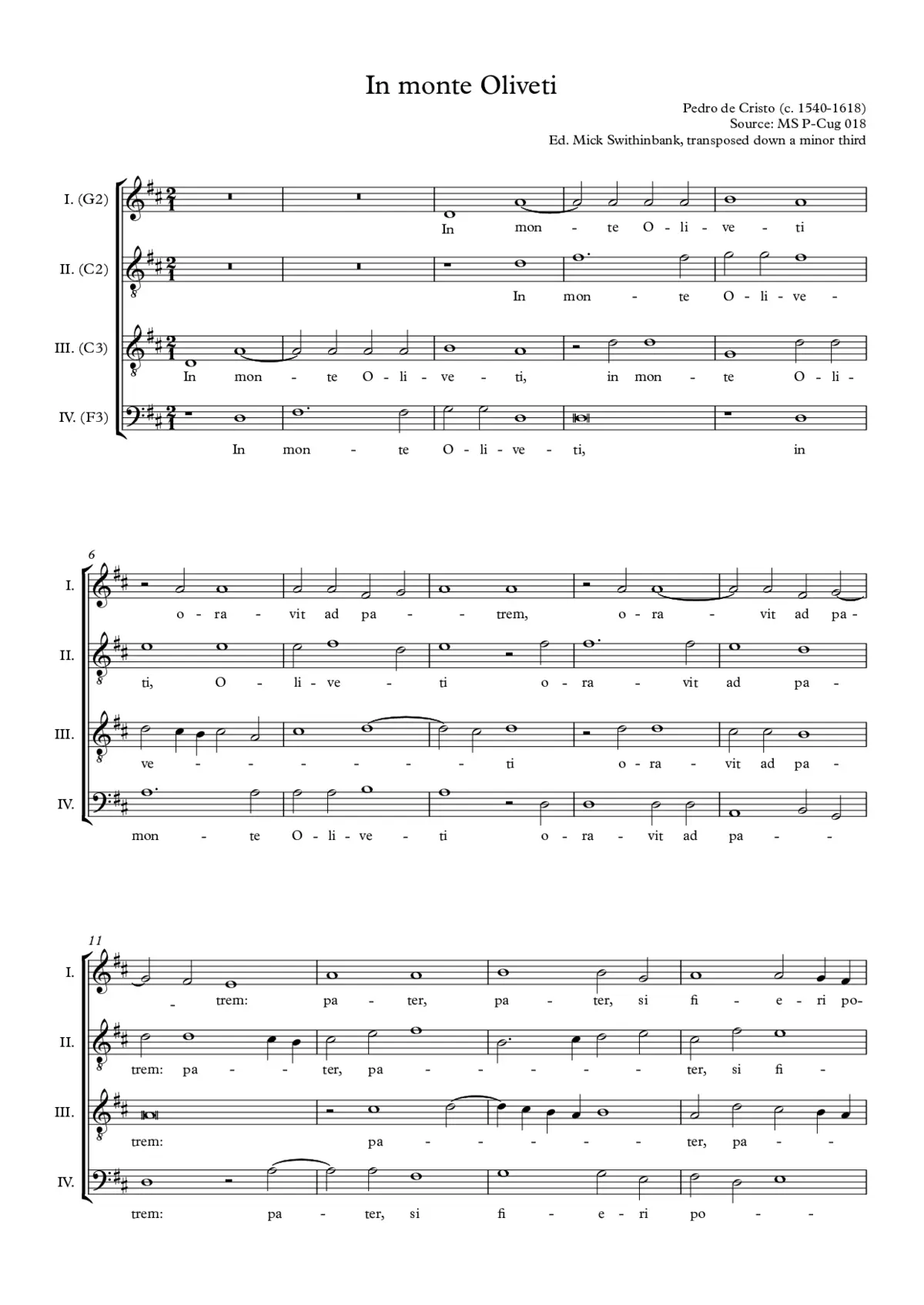 In monte Oliveti - Page 1