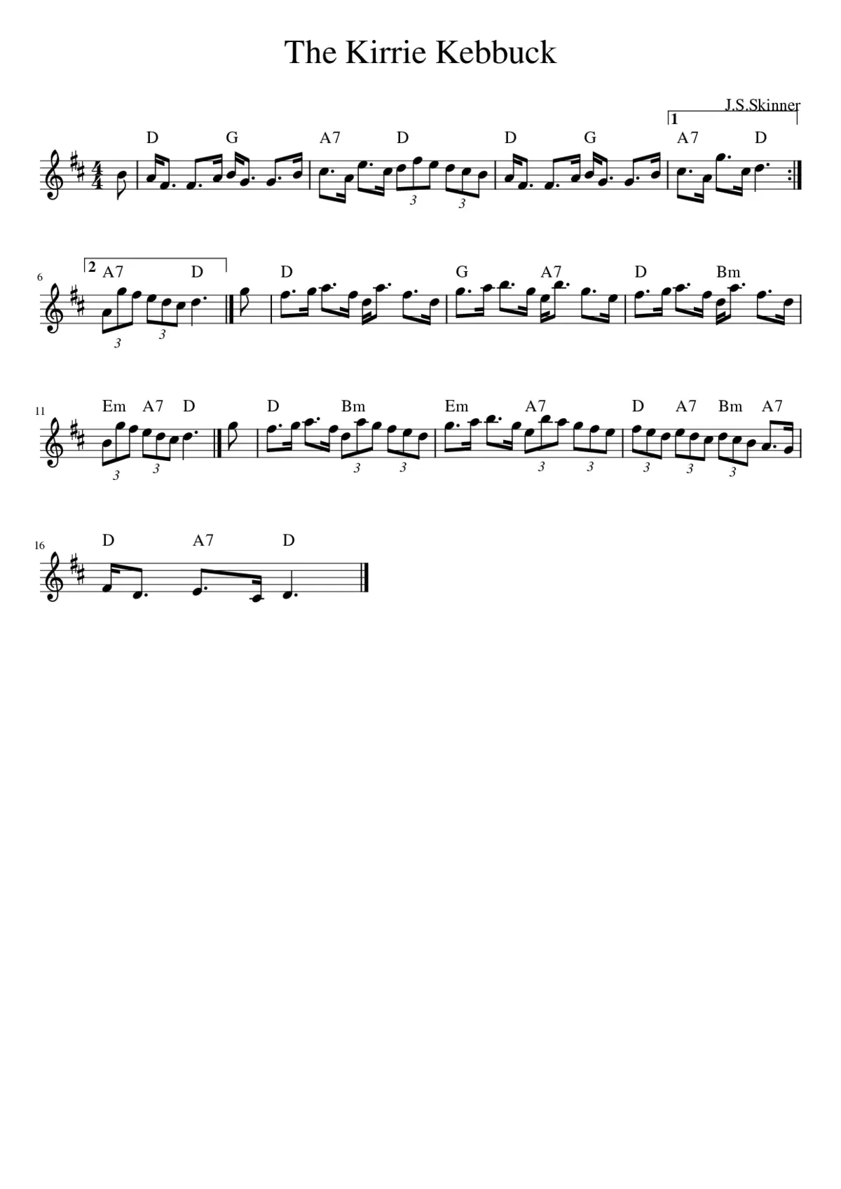 The Kirrie Kebbuck - Page 1